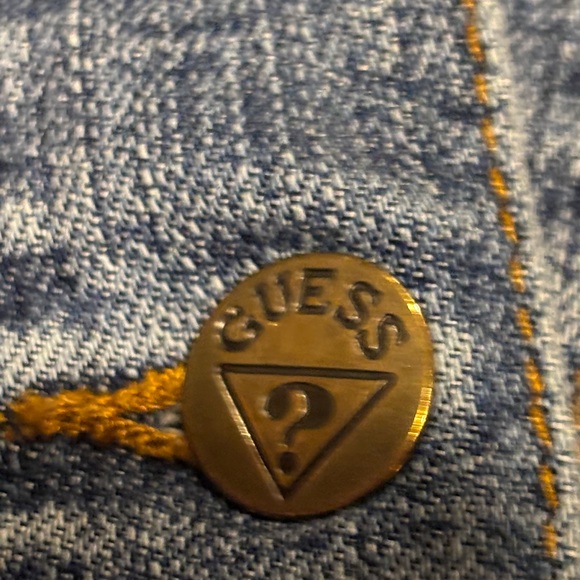 Guess Blue Denim Jean Jacket - Picture 3 of 4